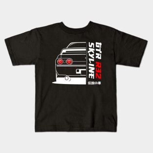 Rear JDM R32 Kids T-Shirt